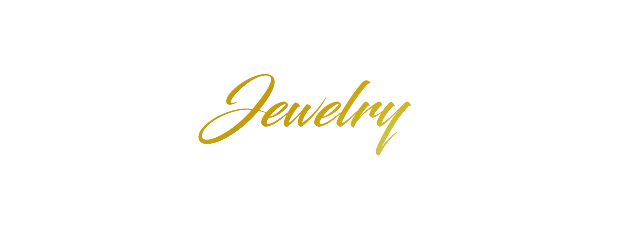 Gold Jewelry Lettering Group